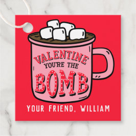 Etiquetas Para Lembrancinhas Você é o Namorados da Bomba Quente de Cacau