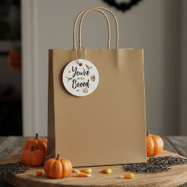 Etiquetas Para Lembrancinhas Você esteve no Jogo de Halloween do bairro