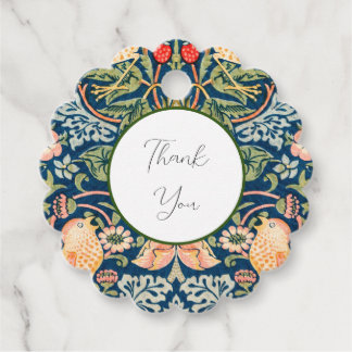 Etiquetas Para Lembrancinhas W Morris Strawberry Thief Tag