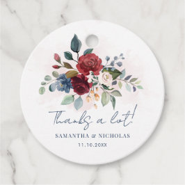Etiquetas Para Lembrancinhas Watercolor Floral Chic Wedding Obrigado