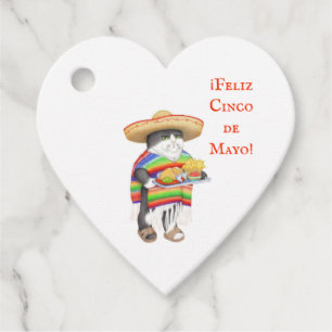 Etiquetas Para Lembrancinhas WENDELITO Marcadores de Coração do Cinco de Mayo