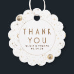 Etiquetas Para Lembrancinhas White Místico Celestial da Estrela Noturna Obrigad<br><div class="desc">Starnight obrigado você favorece as etiquetas</div>