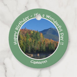 Etiquetas Para Lembrancinhas Whiteface Mountain, Adirondack Autumn Party Items