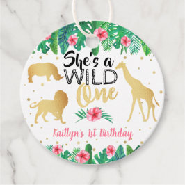 Etiquetas Para Lembrancinhas Wild One Girls First Festa de aniversário