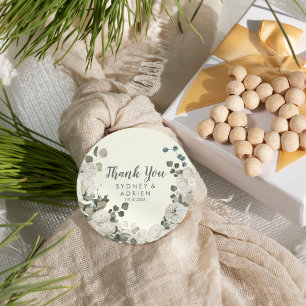 Etiquetas Para Lembrancinhas Winter Floral Casamento De Marfim Obrigado