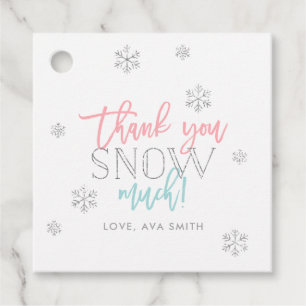 Etiquetas Para Lembrancinhas Winter Wonderland Obrigado Por Nevar Muito