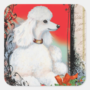 Etiquetas para o estilo Vintage de Natal branco