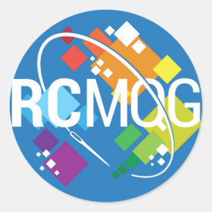 Etiquetas para o logotipo do Rocket City Modern Qu