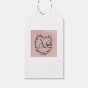 Etiquetas para presentes de amor de Rosebud