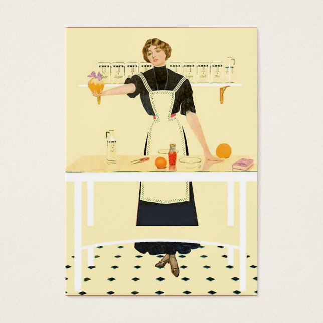 Etiquetas para presentes de Kitchengirl (Frente)