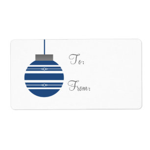 Etiquetas para presentes de Natal de na moda, Roya