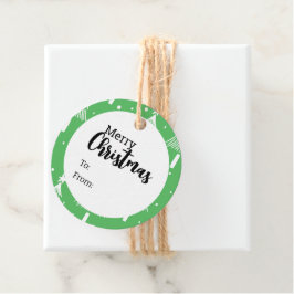 Etiquetas para presentes de Natal feliz