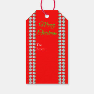 Etiquetas para presentes de Natal feliz (Conjunto