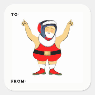 Etiquetas para presentes de Natal na luta