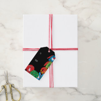 Etiquetas para presentes de Natal suadas