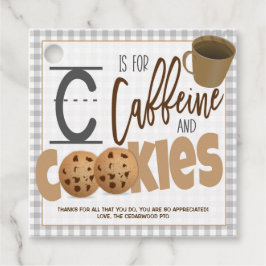 Etiquetas para presentes do professor