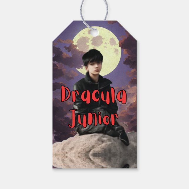 Etiquetas para presentes - Dracula Júnior (Frente)
