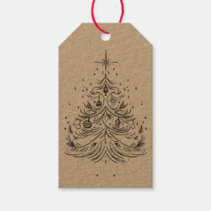 Etiquetas para presentes na árvore do Eterno Kraft