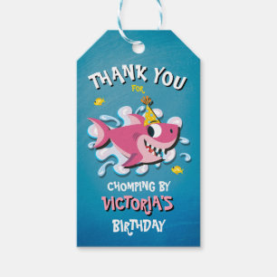 Etiquetas para presentes na Festa de aniversário d