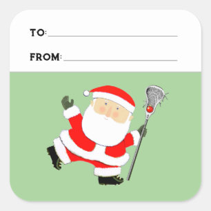 Etiquetas para presentes no Natal de Lacrosse