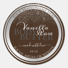 Etiquetas para produtos de captura ocular Castanho