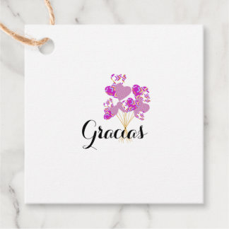Etiquetas Para Recuerdos Tarjetas agradecimiento