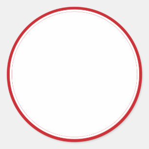 Etiquetas para rótulos redondos de vazio vermelho