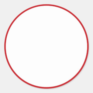 Etiquetas para rótulos redondos de vazio vermelho
