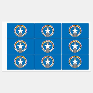 Etiquetas Patrióticas com bandeira da Mariana Nort