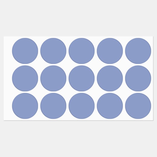 Etiquetas Periwinkle (Folha)