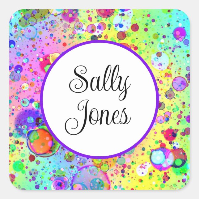 Etiquetas personalizadas (Frente)