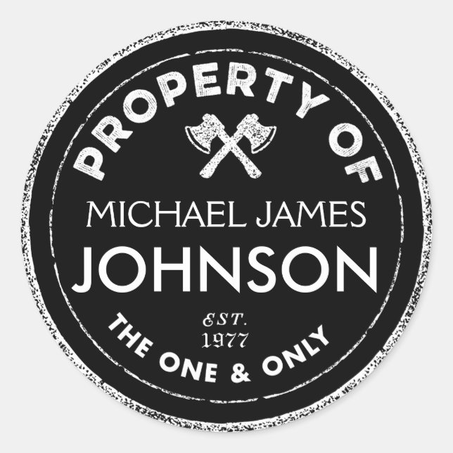 Etiquetas personalizadas (Frente)