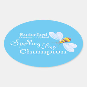 Etiquetas personalizadas campeão da escola do