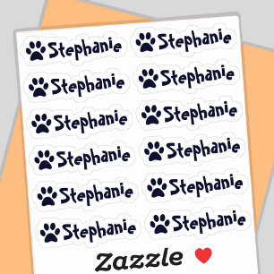 Etiquetas Personalizadas de Nome com Impressão de 