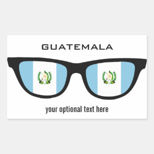 Etiquetas personalizadas do Guatemala Shades