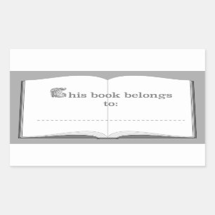 Etiquetas personalizadas do livro (este livro