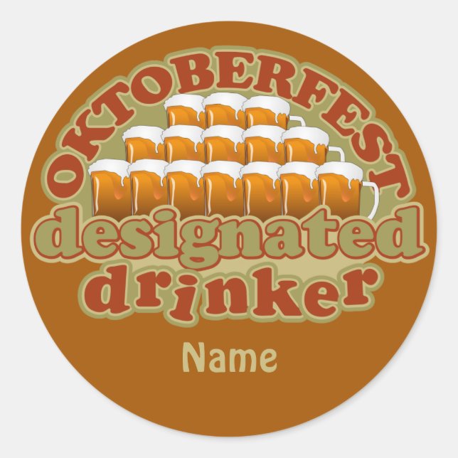 Etiquetas personalizadas OKTOBERFEST (Frente)