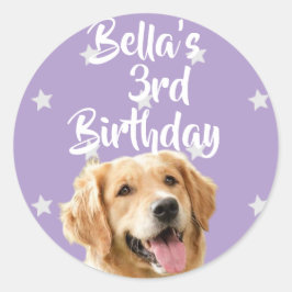 Etiquetas personalizadas para o aniversário de ani