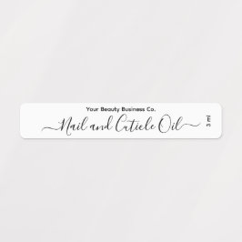 Etiquetas Personalizado de Beleza de Óleo de Miniatura de Sc