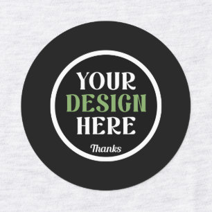 Etiquetas personalizado, único, elegante e minimalista hersh