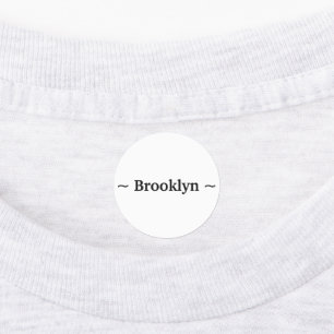 Etiquetas personalizar o nome da alteração texto branco pr