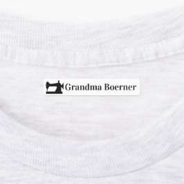 Etiquetas personalizáveis para Made por você