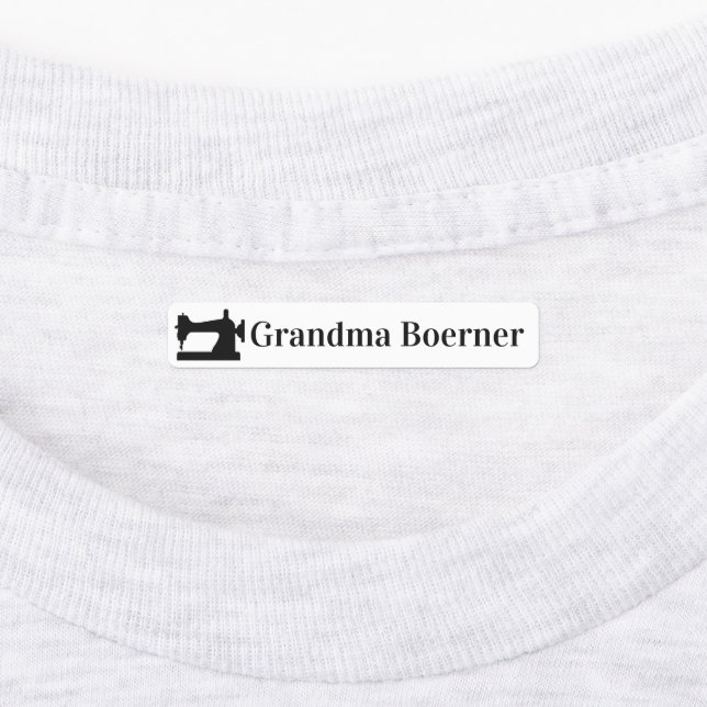 Etiquetas personalizáveis para Made por você (Afixado)
