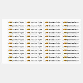 Etiquetas Personalizáveis para Professores de Estu