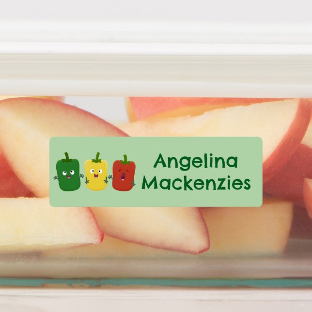 Etiquetas Pimenta-de-sino-bonito, cantando personalizado (Afixado)