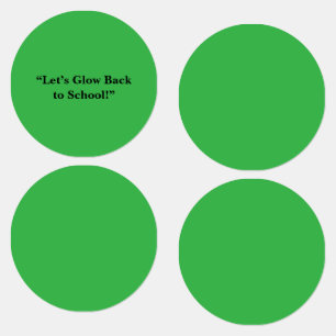 Etiquetas Plano de Fundo Neon Verde – Textura Escolar