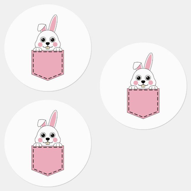 Etiquetas Pocket Pet Bunny (Grupo)