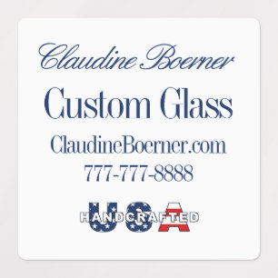 Etiquetas Praça de Prova de Água do Artista Empresarial