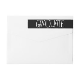 Etiquetas Preto graduado da tipografia do chique