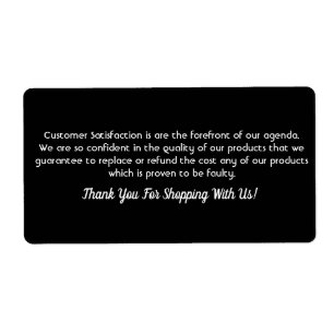 Etiquetas profissionais de produtos